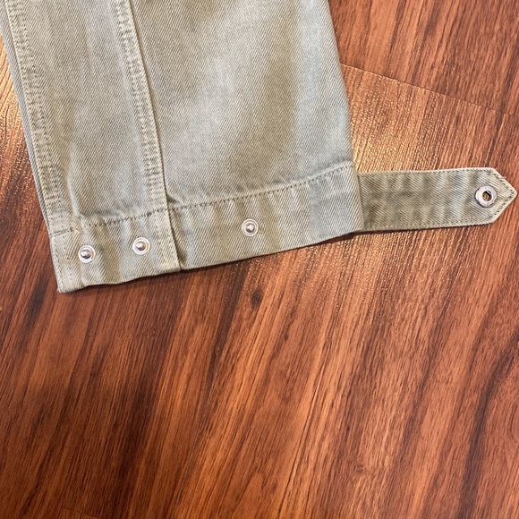 Blue Revival size24 olive green cargo style denim - Picture 11 of 16